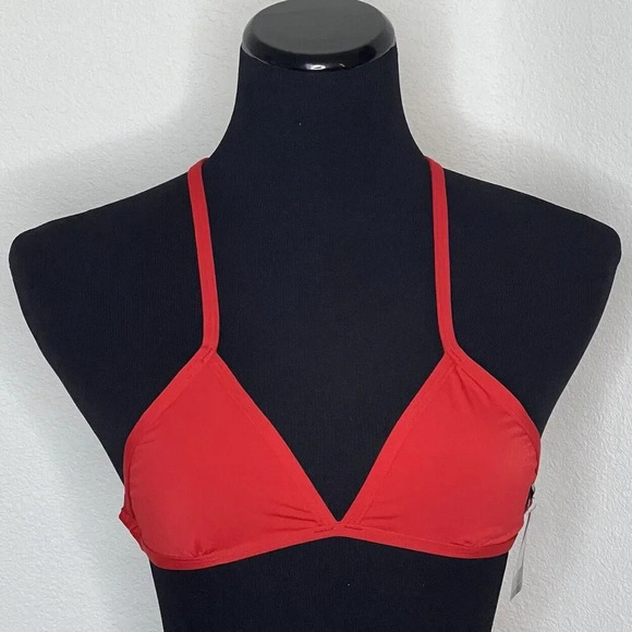 Jolyn Bikini Top Triangle XS Red New with‎ tags - Picture 1 of 5